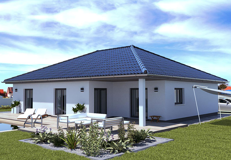 EWA-Bungalow Müritz 130qm Hausbau Berlin Brandenburg Magdeburg