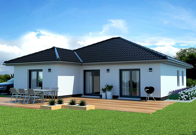 EWA-Bungalow Sylt 123qm Massivhausbau Leipzig Halle Wittenberg