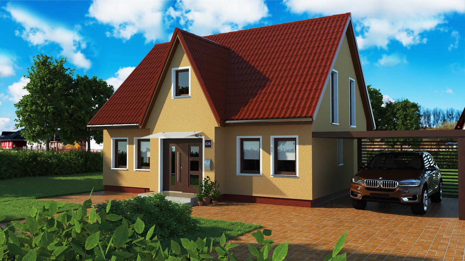 EWA-Landhaus-Friesland-152qm-Massivhausbau-Leipzig-Halle-Wittenberg-rotes-Dach EWA-Landhaus Friesland 152qm Massivhausbau Leipzig Halle Wittenberg rotes Dach