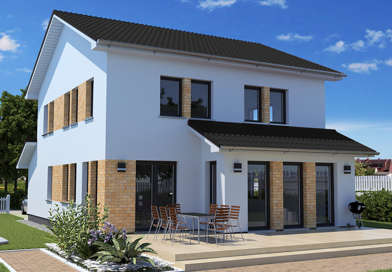 EWA-Stadtvilla Hamburg SD 156qm Hausbau Berlin Brandenburg Magdeburg